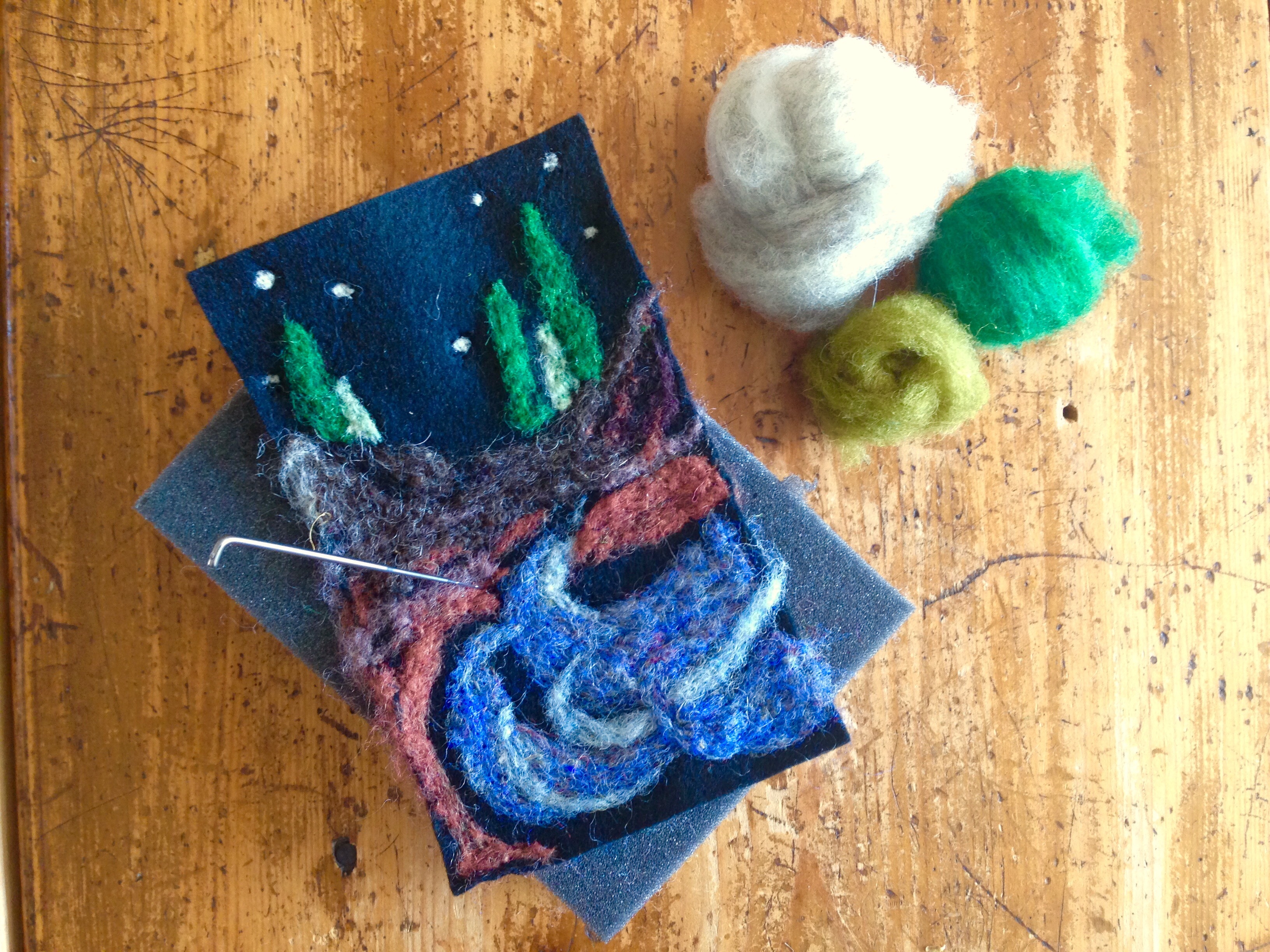 Trainyard Needlefelting Nocturne2018