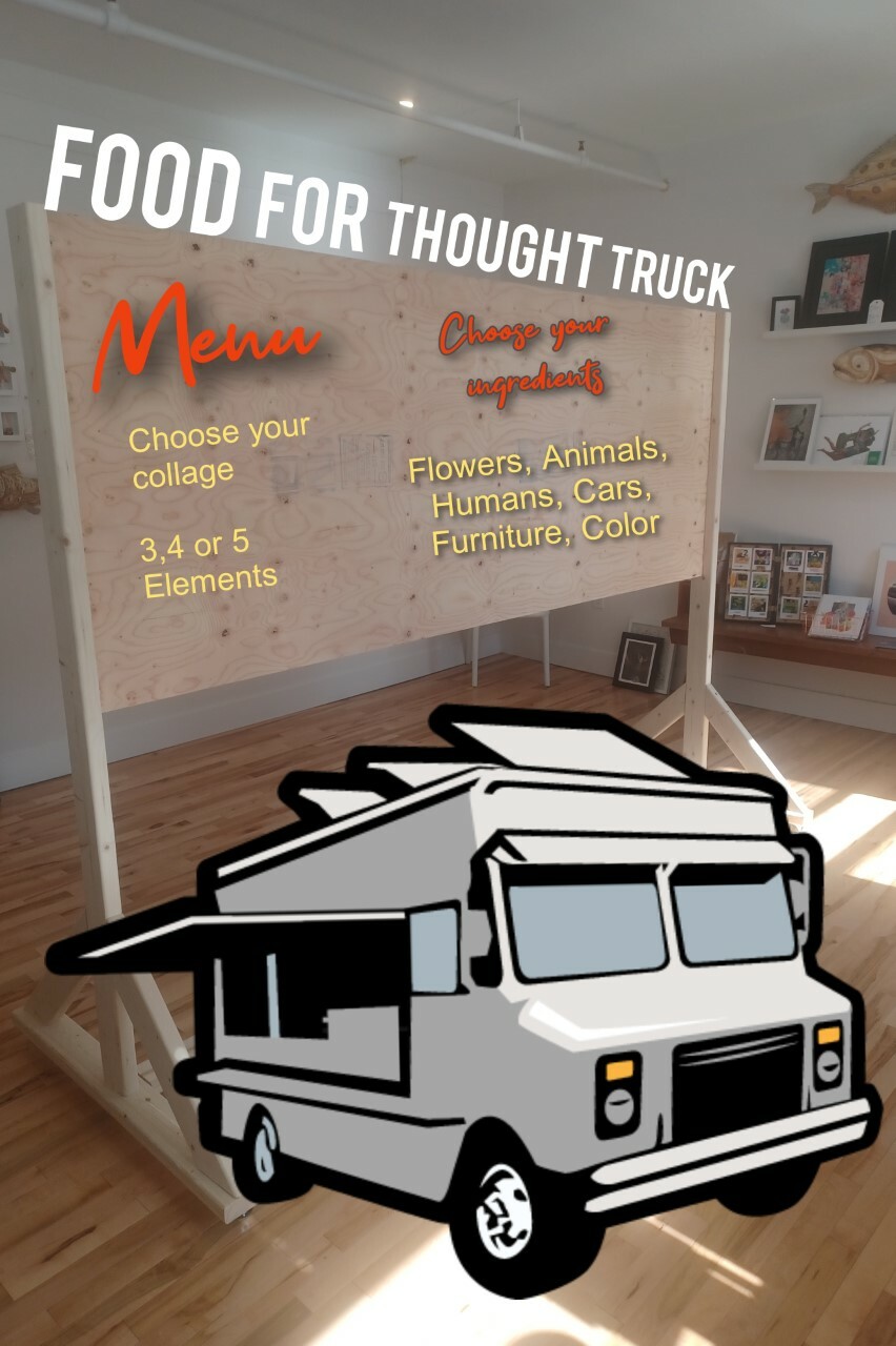 01 Cuts and Paste Gallery Food for Thought Truck Cuts and Paste Gallery
