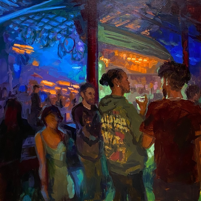 Argyle Fine Art Jack Ross Night Life Argyle Fine Art