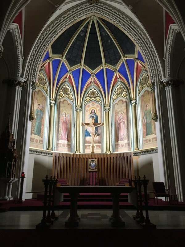 St Marys Basilica Paintings Shawn Whynot